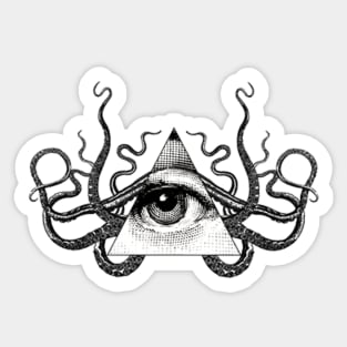 Eye of Cthulhu Sticker